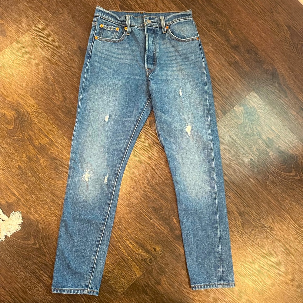 Levi 501 Straight Leg Denim